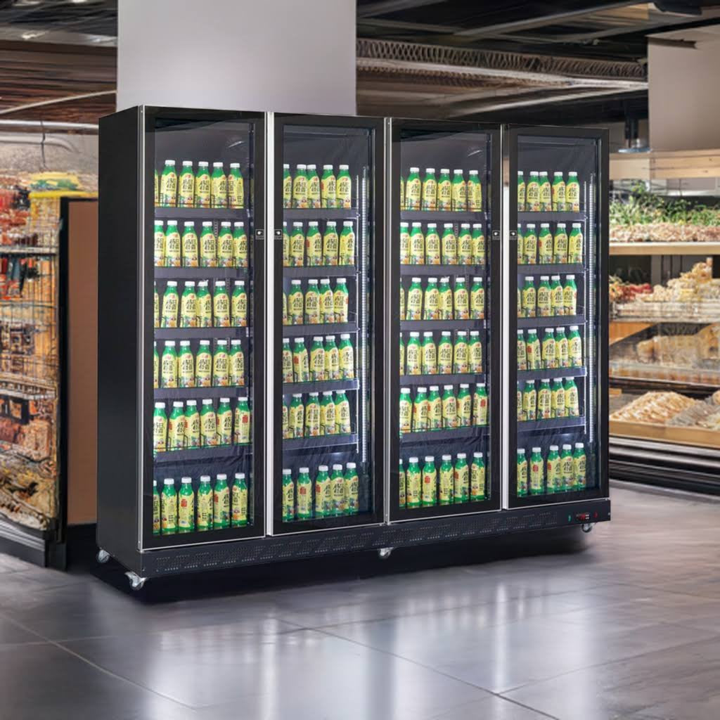 Glastürkühlschrank