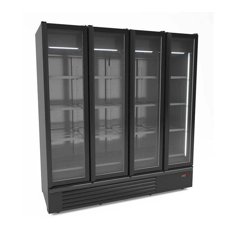 Gewerbekühlschrank mit 4 türen front
