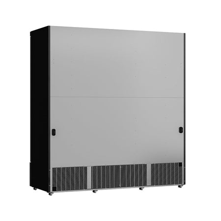 Getraenkekuehlschrank-schwarz-3-Tueren-hinten