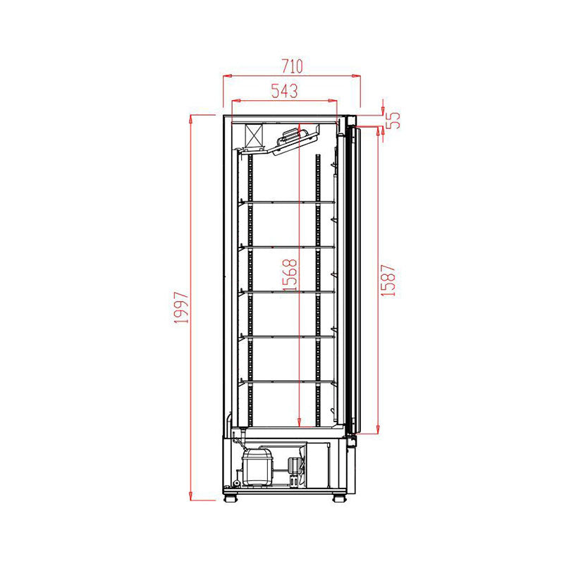 Getraenkekuehlschrank-silber-3-Tueren-daten