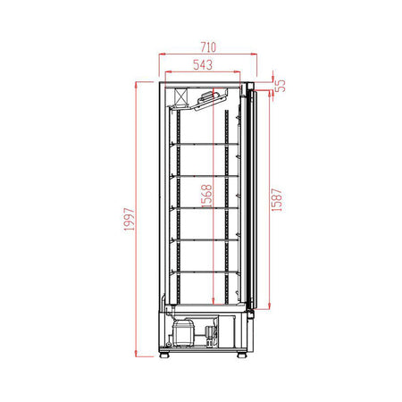 Getraenkekuehlschrank-silber-3-Tueren-daten