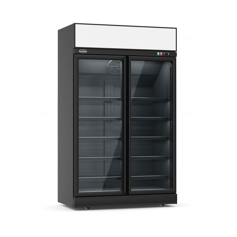 kuehlregal-mit-leuchtaufsatz-2-tueren-schwarz