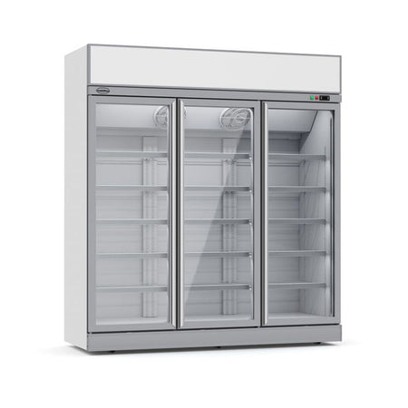 kuehlregal-mit-leuchtaufsatz-3-tueren-silber