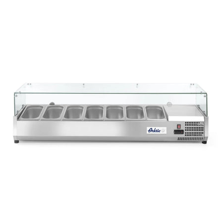 Aufsatz-Kühlvitrine Gastronorm 7x 1/3
