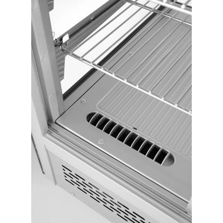 Aufsatz-Kühlvitrine innen 120 Liter