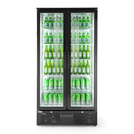 Backbar-Kühlschrank mit 2 Türen front 477 Liter
