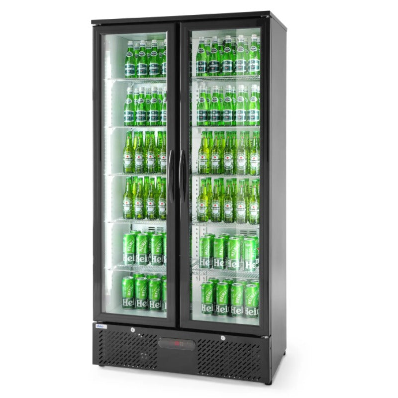 Backbar-Kühlschrank mit 2 Türen seitlich 477 Liter