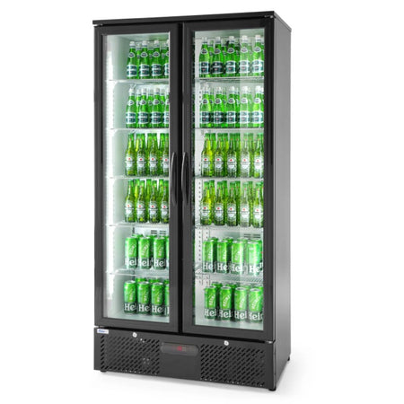 Backbar-Kühlschrank mit 2 Türen seitlich 477 Liter