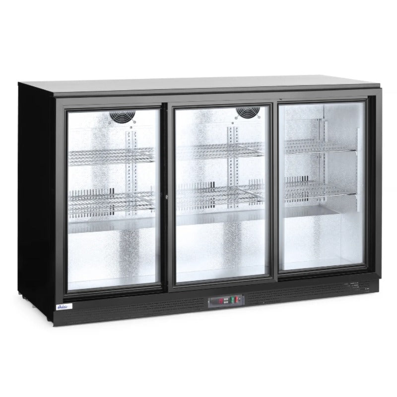 Backbar-Kühlschrank mit Schiebetür seitlich 308 Liter
