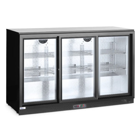 Backbar-Kühlschrank mit Schiebetür seitlich 308 Liter