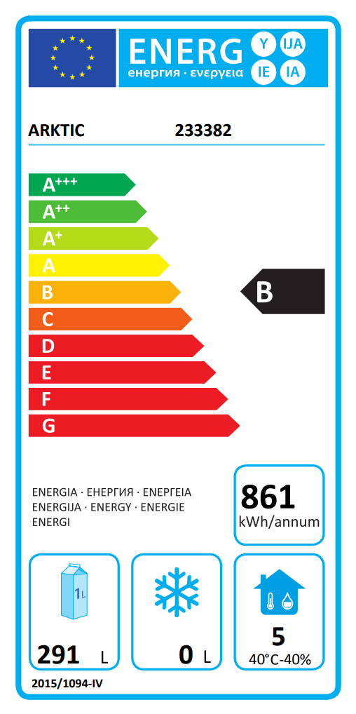 Energie Label Voll