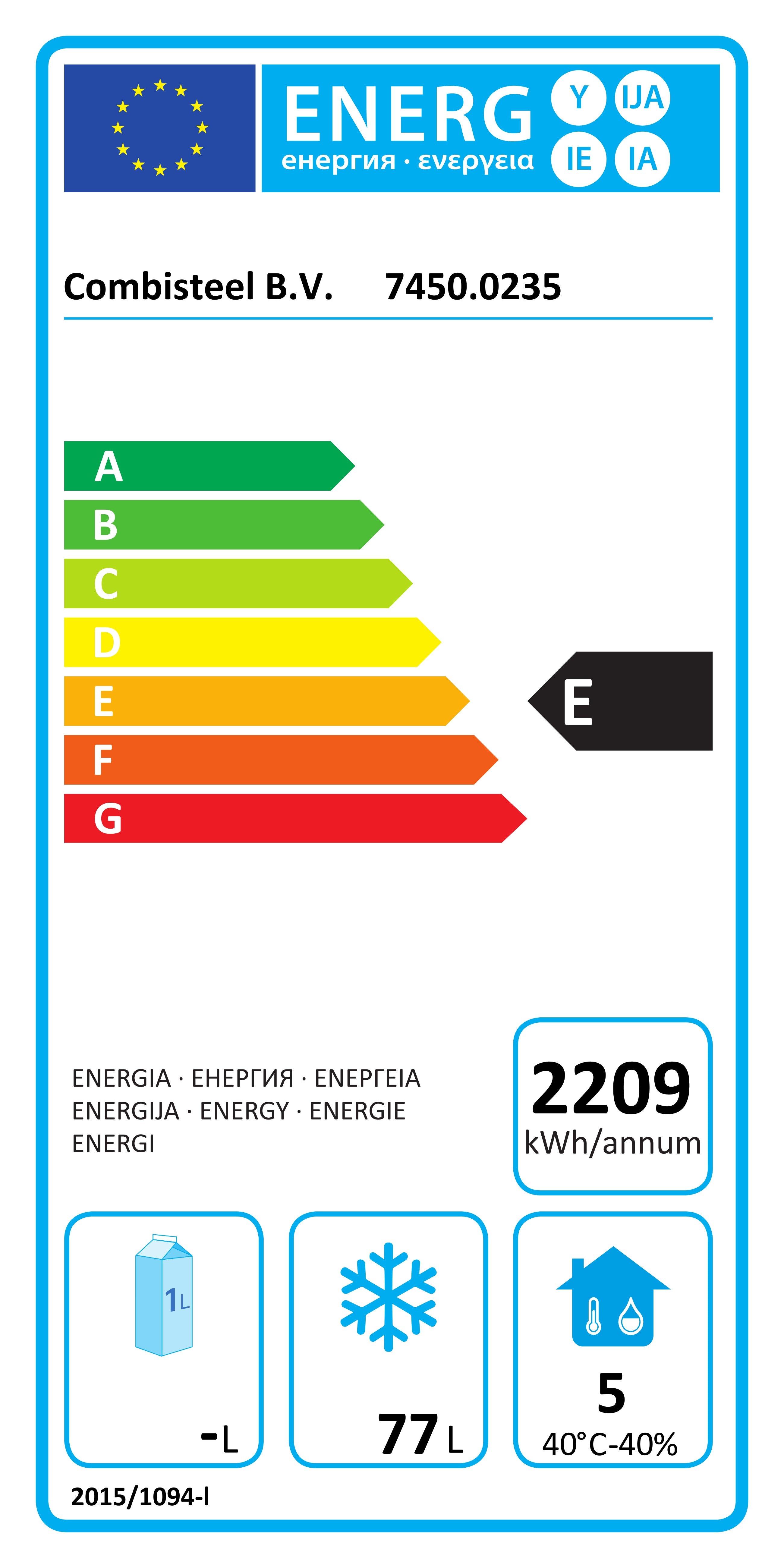 Energie Label Voll