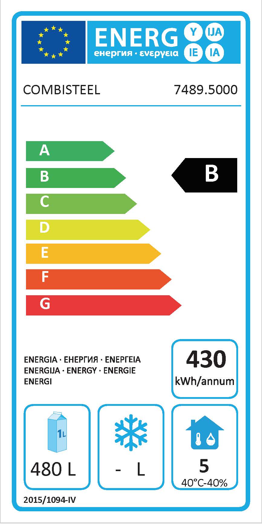Energie Label Voll