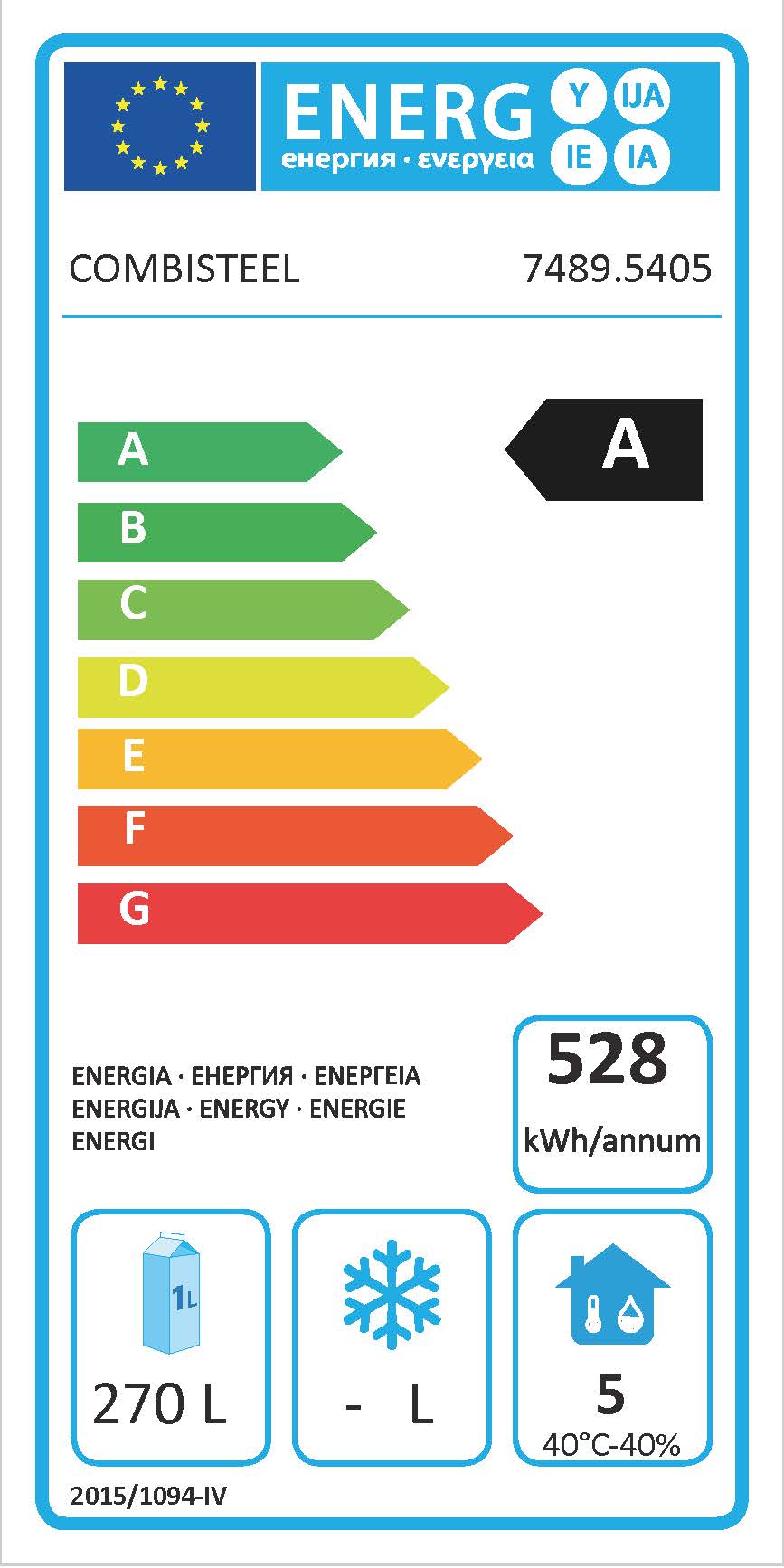 Energie Label Voll