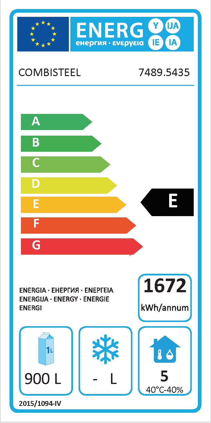 Energie Label Voll
