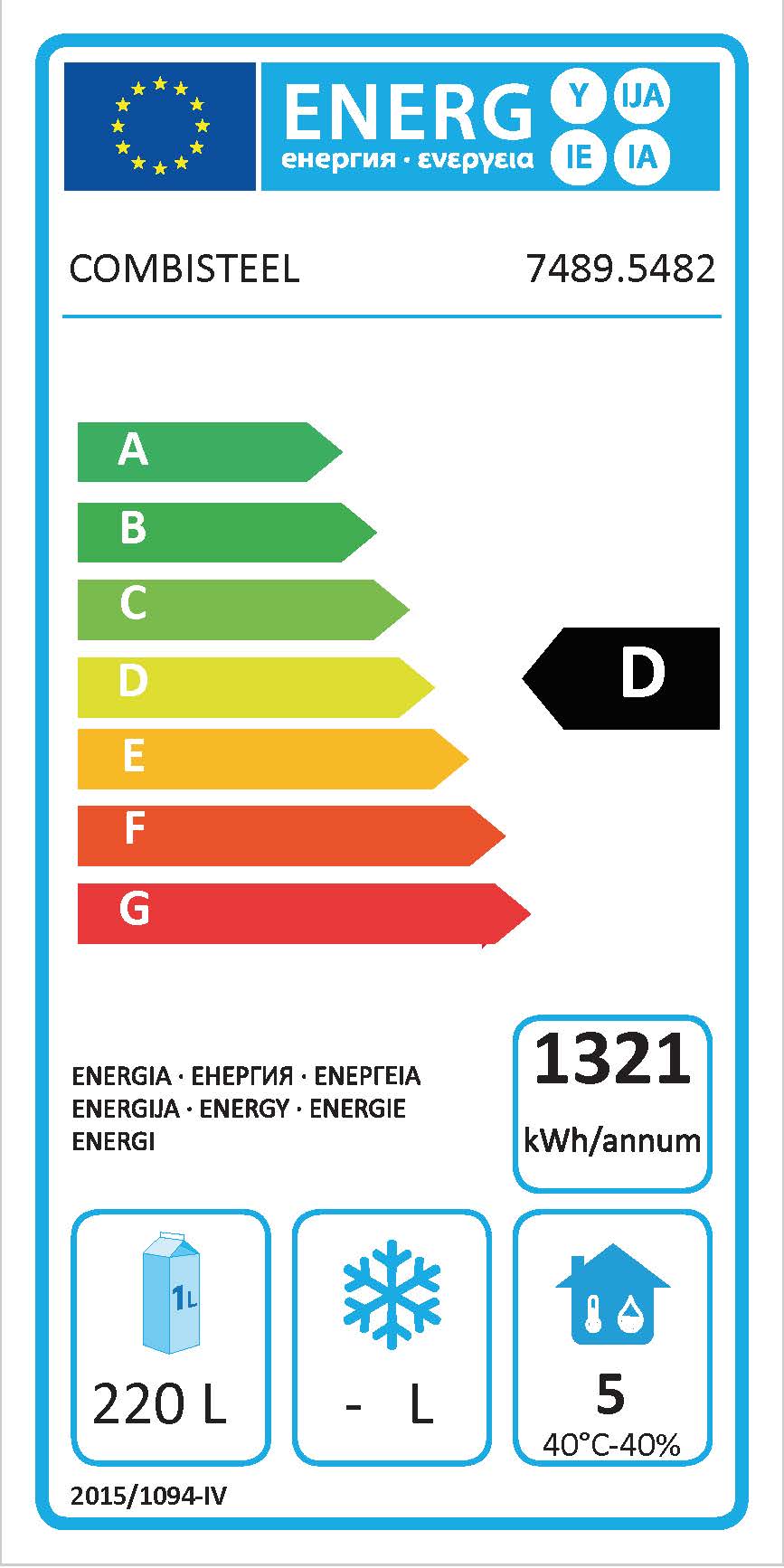 Energie Label Voll