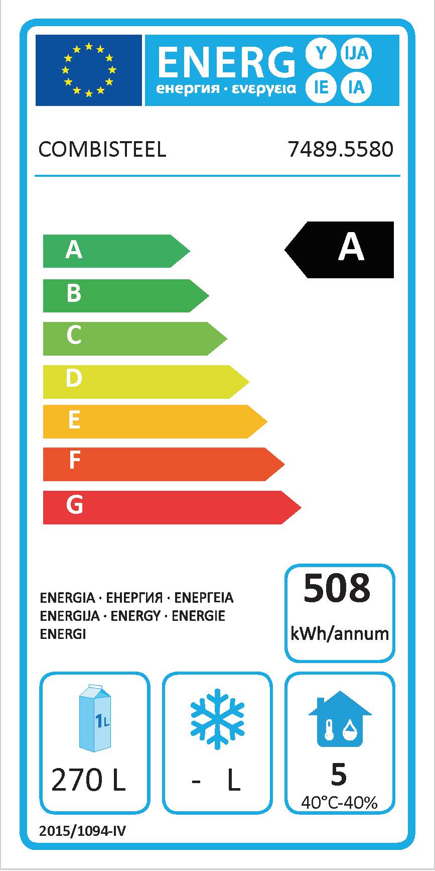Energie Label Voll