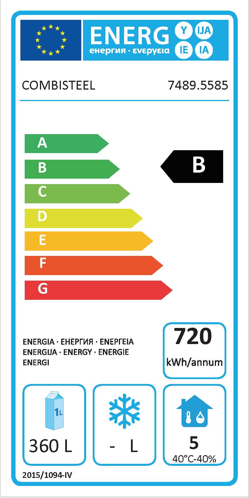 Energie Label Voll