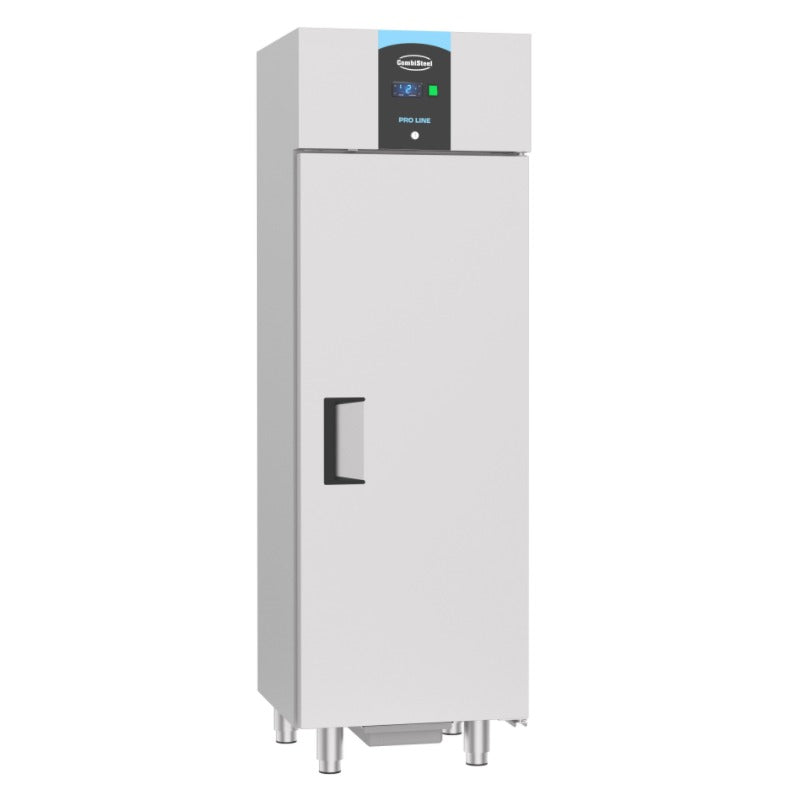 Gastronomie Kühlschrank edelstahl 1 tür front