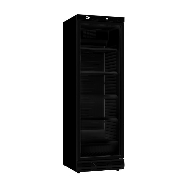 Getränkekühlschrank vorne schwarz 1 tür