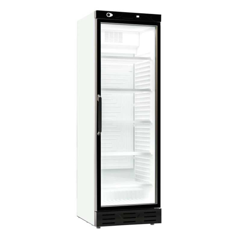 Getränkekühlschrank vorne weiß 1 tür front