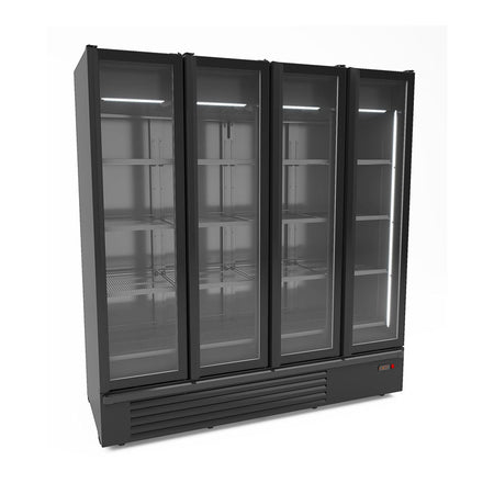 Gewerbekühlschrank mit 4 türen front