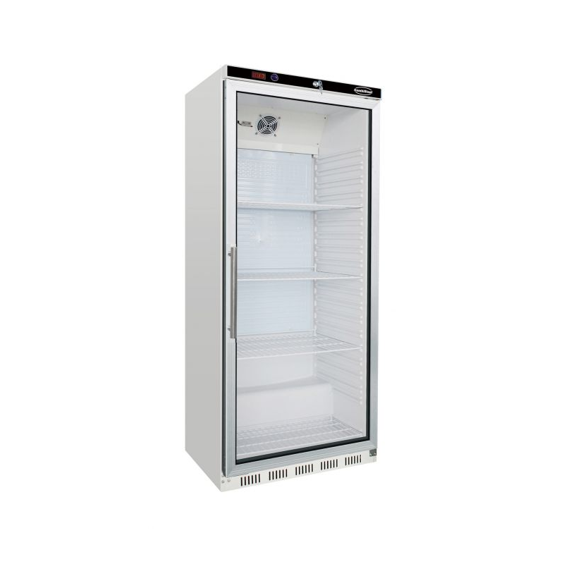 Gewerbekühlschrank mit einer glastür vorne