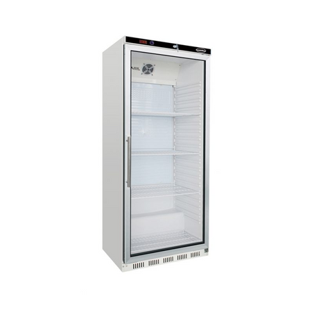 Gewerbekühlschrank mit einer glastür vorne