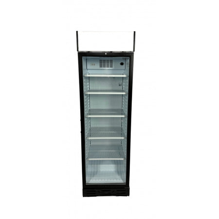 Glastürkühlschrank 1 tür geschlossen vorne