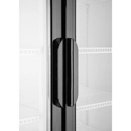 Glastürkühlschrank mit hinterleuchteter Blende griffe 512 Liter