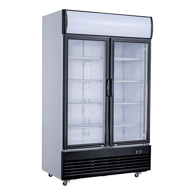 Kiosk Kühlschrank 2 türen ohne flaschen
