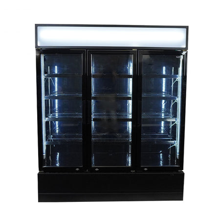 Kiosk Kühlschrank mit 3 Glastueren led