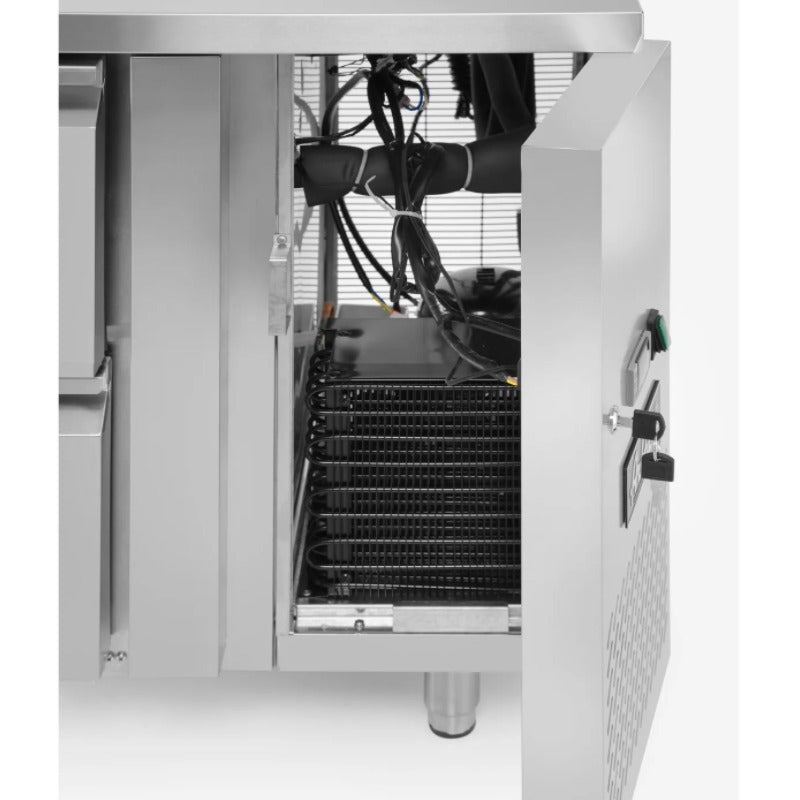 Kühltisch mit 4 Schubladen Profi Line motor