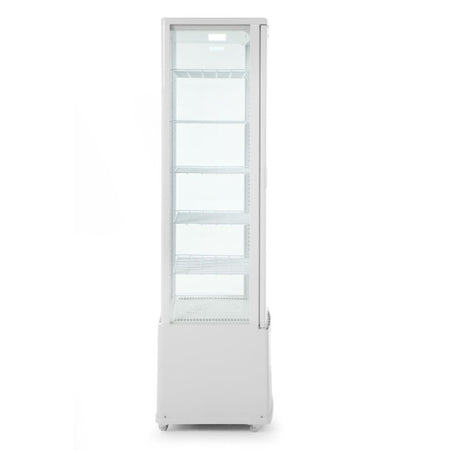 Kühlvitrine Weiss seitlich 270 Liter