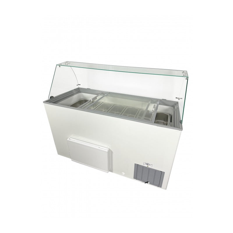 Speiseeisvitrine Tenerife Weiss