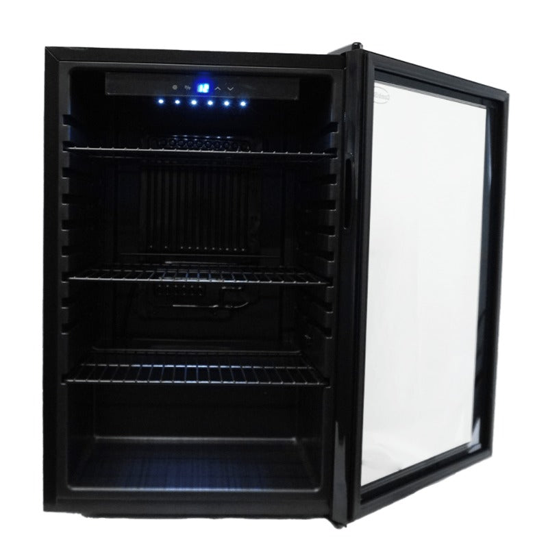 Tischkühlschrank offen
