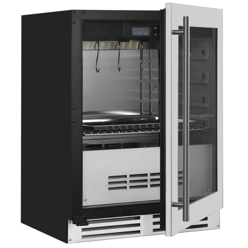 dryage schrank schwarz ofen seitlich