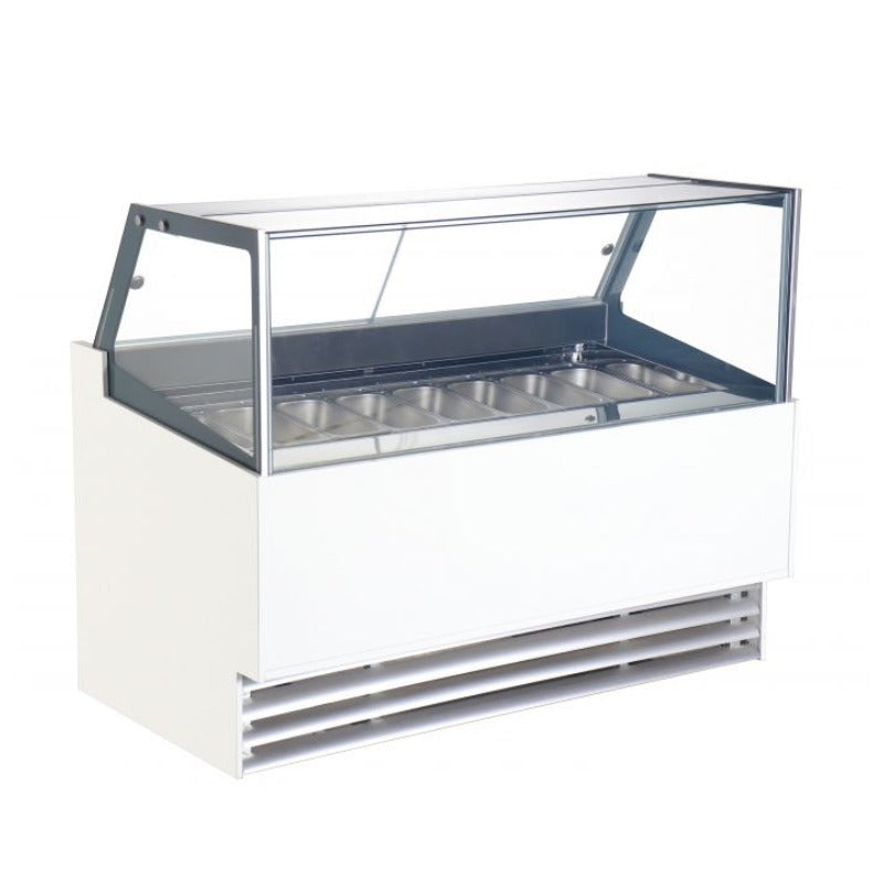effiziente und stilvolle Speiseisvitrine